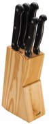 Set de cutite SOLA KNIFE in bloc de lemn, 6 bucati