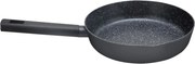Tigaie Zilan ZLN0904 Negru, invelis din marmura ecologica,diametru 20 cm, 1.6 L