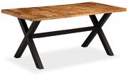 vidaXL Masă sufragerie Lemn masiv de salcâm și mango 180x90x76 cm