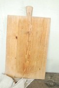 Tocator decorativ, din lemn reciclat, Bread