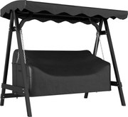 Outsunny Husă pentru leagăn de grădină 3 locuri, husă de protecție impermeabilă, rezistentă la vânt și la UV, țesătură Oxford 420D | Aosom Romania