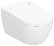 Set vas wc suspendat cu capac softclose si functie bideu Geberit AquaClean Alba