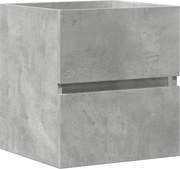 vidaXL Dulap pentru chiuvetă, gri beton, 41x38,5x45 cm, PAL