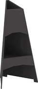 vidaXL Cuptor de foc Negru 50 x 50 x 95 cm Oțel