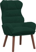 vidaXL fotoliu Verde închis 69 x 74 x 93 cm Catifea