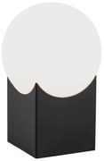 Lampa de masa minimalista AUSTIN negru/alb