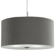 Lustra eleganta design clasic Drum Pleat argintiu 2356-60SI SRT