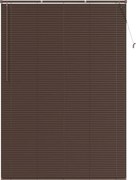 vidaXL Jaluzea venetiană Maro Întunecat cu Model 213 x 130 cm PVC