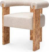 Scaun design LUX, Furnir Burl Mappa, Maro, Percy