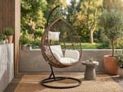 Scaun suspendat maro KOKON cu suport