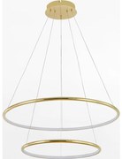 Lustră LED pe cablu Zuma Line PL201004B-2GD MARSEILLE LED/40W/230V auriu