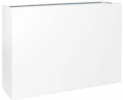 Ghiveci Jort Slim, alb lucios, dimensiuni multiple - PotteryPots mărimea: L - v. 90 cm