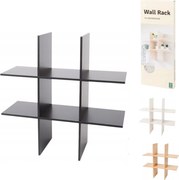 OFERTA Polita de perete SHELVIX 55 cm bej calitatea II Culoare: Negru