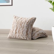 Huse bielastice OCEANO NOU bej fețe de pernă 2 buc (40 x 40 cm)