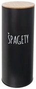 Cutie metalică pentru spaghetti Orion  Black