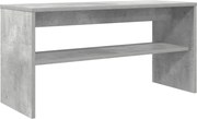 vidaXL Cabinet TV Gri din beton 80 x 30 x 40 cm Lemn compozit