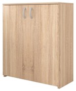 Comoda Creta, 2 Usi, Stejar Sonoma, 80 x 42 x 90 cm