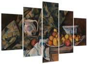 Tablou - Paul Cézanne, Still Life with Apples and Peaches, reproducere (150x105 cm)