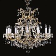 Candelabru Cristal Bohemia Exclusive 12 brate, diam.80cm MARIA TEREZIA 12 CE