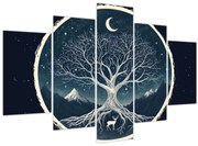 Tablou – Arbore magic cu cerb II. (150x105 cm)