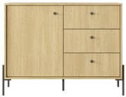 Comodă Scandia D3S (Stejar scandi + jedlička scandi). 1071388