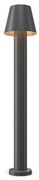 Stalp LED mic pentru iluminat exterior IP65 Harz grafit