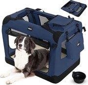 Leopet Cutie de transport pentru câini XL, 81,3 x 58 x 58 cm