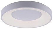 Plafoniera moderna alba cu LED inclus, cu dimmer cu 3 trepte - Steffie