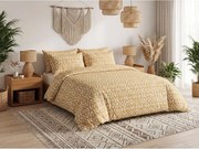 Lenjerie de pat din bumbac Renforce VENZORA mustar Dimensiune lenjerie de pat: 70 x 90 cm | 140 x 220 cm