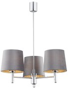 Candelabru modern design elegant BOLZANO 3L gri