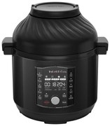 Multicooker si friteuza Instant Pot Pro Crisp + Air Fryer 140002701, 1500 W, 7.6 L, 11 programe, Cos Air Fryer, Afisaj LCD, Negru