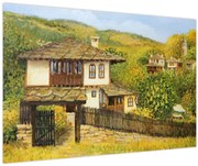 Tablou - Cabane în timpul verii (90x60 cm)