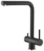 ALVEBaterie de chiuvetă ALVEUS 1139808 AGUILA 33,3 cm negru