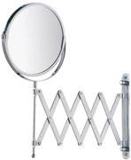 Oglinda cosmetica Wenko, Brat telescopic, 2 fete, 3X, 17 cm