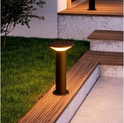 Eglo 901841 - Lampă LED de exterior RIGOSA LED/10W/230V 35 cm IP44, neagră