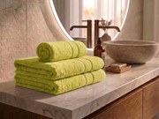 Prosop BARBARA 50x90 cm verde deschis, 100% bumbac