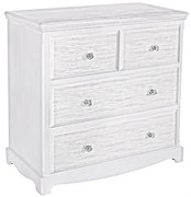 Comoda alba din MDF, Blanc Bizzotto