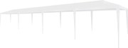 vidaXL Cort de petrecere, alb, 3 x 12 m, PE