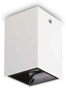 Spot LED aplicat modern Nitro pl square d10 alb