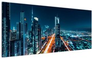 Tablou - Noaptea la Dubai (120x50 cm)