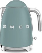 Cana electrica SMEG KLF03EGMEU, 2400 W, 1,7 l, Baza rotativa la 360°, Finisaj mat, Verde smarald