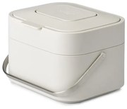 Recipient pentru deșeuri compostabile Joseph Joseph IntelligentWaste, 4 l, alb