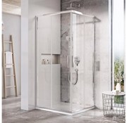 Ravak X1LM70C00Z1 - Cabină de duș colțar BLIX SLIM, 90x90 cm, 4 elemente, crom lucios