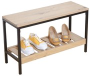 Pantofar Relieve (stejar + negru) . 1116481