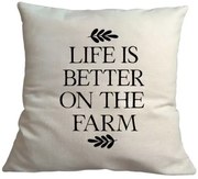 Bohemia Gifts Husa pentru pernă Farm, 40 x 40 cm