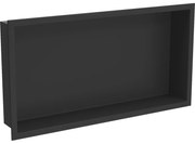 Mexen X-Wall-R raft de încastrare cu flanșă 60 x 30 cm, Neagră - 1970603010