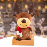 REN de plus cu paturica cocolino in interior, maro