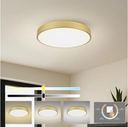 Brilagi - Plafonieră LED POOL, 60W/230V, 3000/4500/6000K, Ø 60 cm, auriu