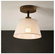 Lustră LED aplicată Brilagi ANTHONY 1xE14/60W/230V stejar nuc/bej