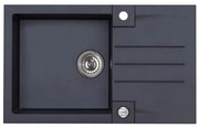 Chiuvetă de bucătărie ALVEUS 1090942 ROCK 78x48 cm negru